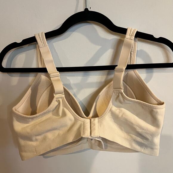 Underoutfit THE PERFECT NECKLINE BRA Wireless Adjustable Sand Beige Large 460 - Picture 2 of 3